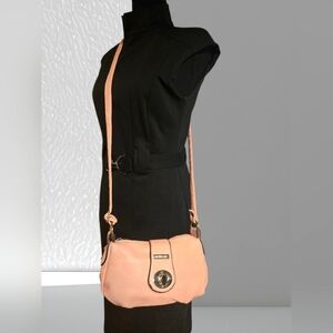 Michael Kors Pink Salmon Crossbody Leather